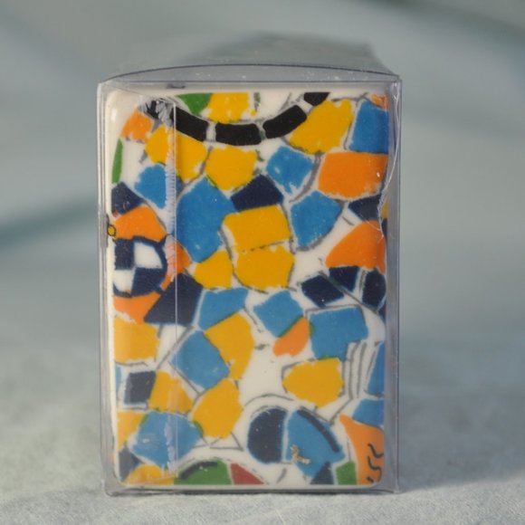 Antoni Gaudi barcelona mosaic salt & pepper shakers NIP (w1244) - Picture 6 of 8